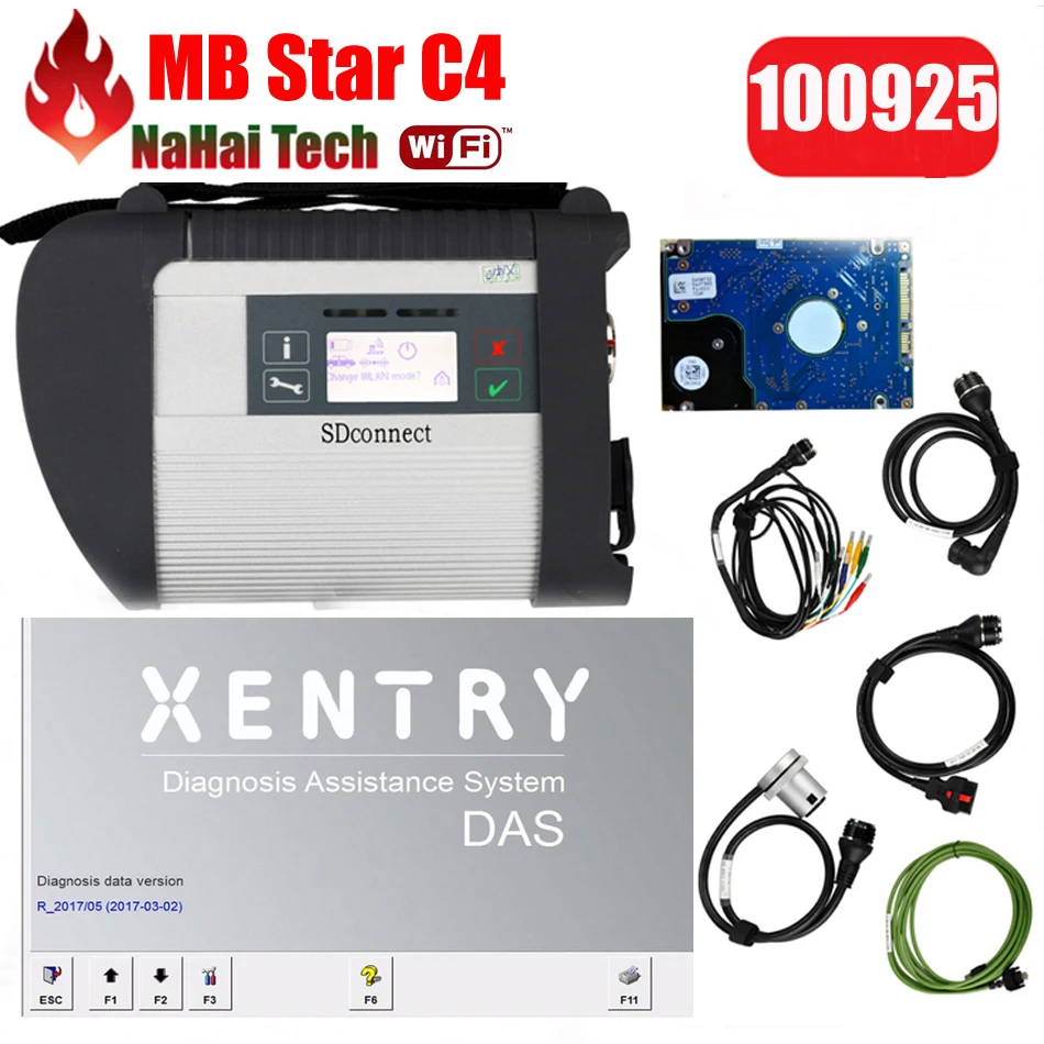 Цена за MB STAR C4 Лучшее Качество ЗВЕЗДА C4 MB Полный Чип с Программным Обеспечением HDD V2016-9 Диагноз Компактный 4 SD Connect C4 диагностика авто сканер для автомобильной диагностики автосканер Цена за MB STAR C4 Лучшее Качество ЗВЕЗДА C4 MB Полный Чип с Программным Обеспечением HDD V2016-9 Диагноз Компактный 4 SD Connect C4 диагностика авто сканер для автомобильной диагностики автосканер
