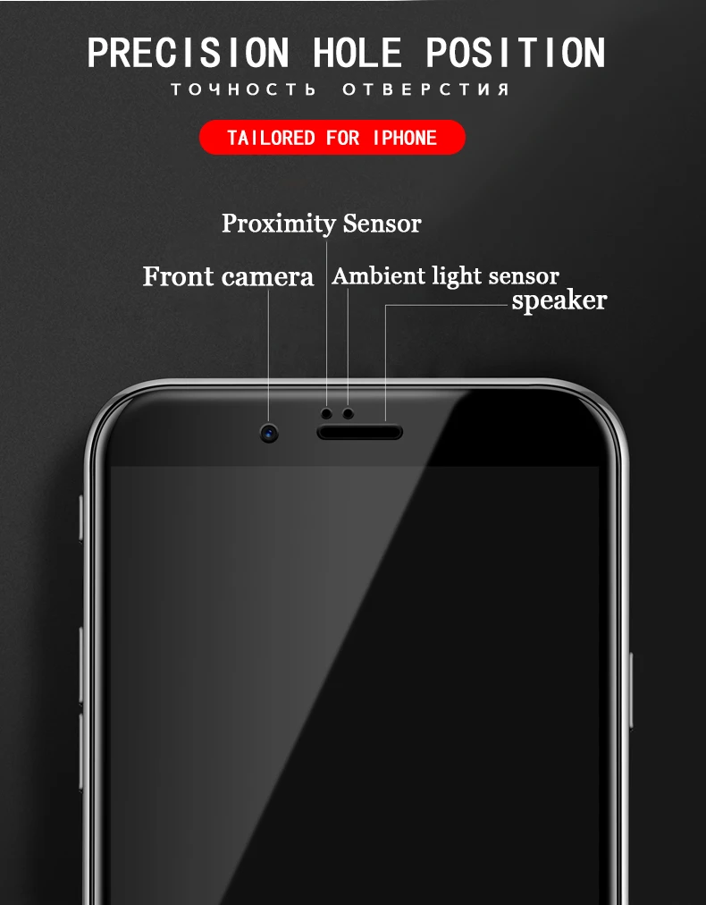 GonoRack полный 5D стекло на айфон 7 6 6s 8 PLUS крышка 9 H закаленное Стекло для iPhone 7 6s 8 6 X Защитная пленка для iPhone 6 7 8 10 защиты Стекло фильм защитное стекло на айфон 7 6 10 x