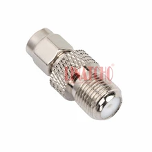 10 шт прямой F Женский к SMA Мужской антенный адаптер