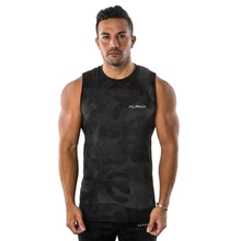 Летние топы для фитнеса для мужчин, бодибилдинг, мышечная тренировка, жилет для спортзала атлетики, спортивные тренировочные мужские нательные майки