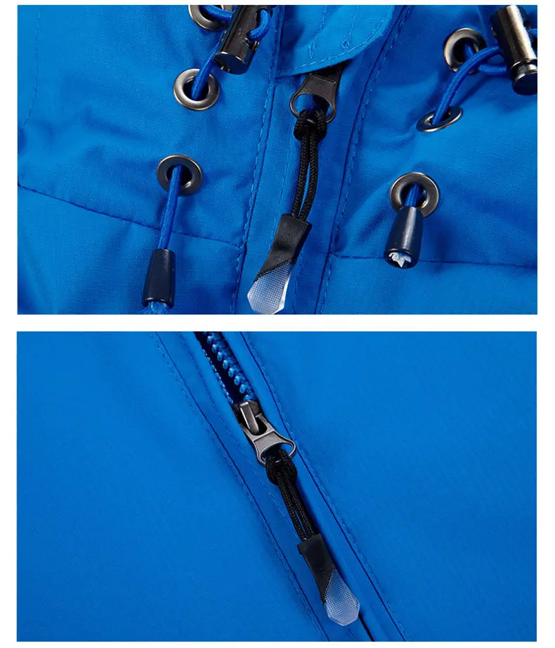 Spring Jacket Men 2019 Windbrear Jacket Male Coats Hooded Mens Jacket Brand Sports Windproof Waterproof Outwear Zipper Pockets S 24