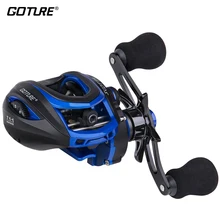 Goture SCOTTA уникальные десять магнитов 8 кг большой магнитный тормоз baitcasing Рыболовная катушка 7,1: 1 высокая скорость 7+ 1BB супер гладкая катушка