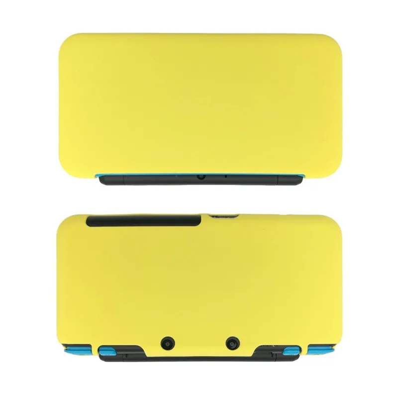 Jeebel NAND 2DS XL LL чехол игровой автомат силиконовый Полный Чехол резиновый корпус мягкий кожаный чехол ручка чехол