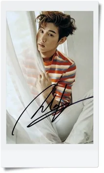 

signed GOT7 GOT 7 MARK autographed original photo 6 inches freeshipping 062017 03