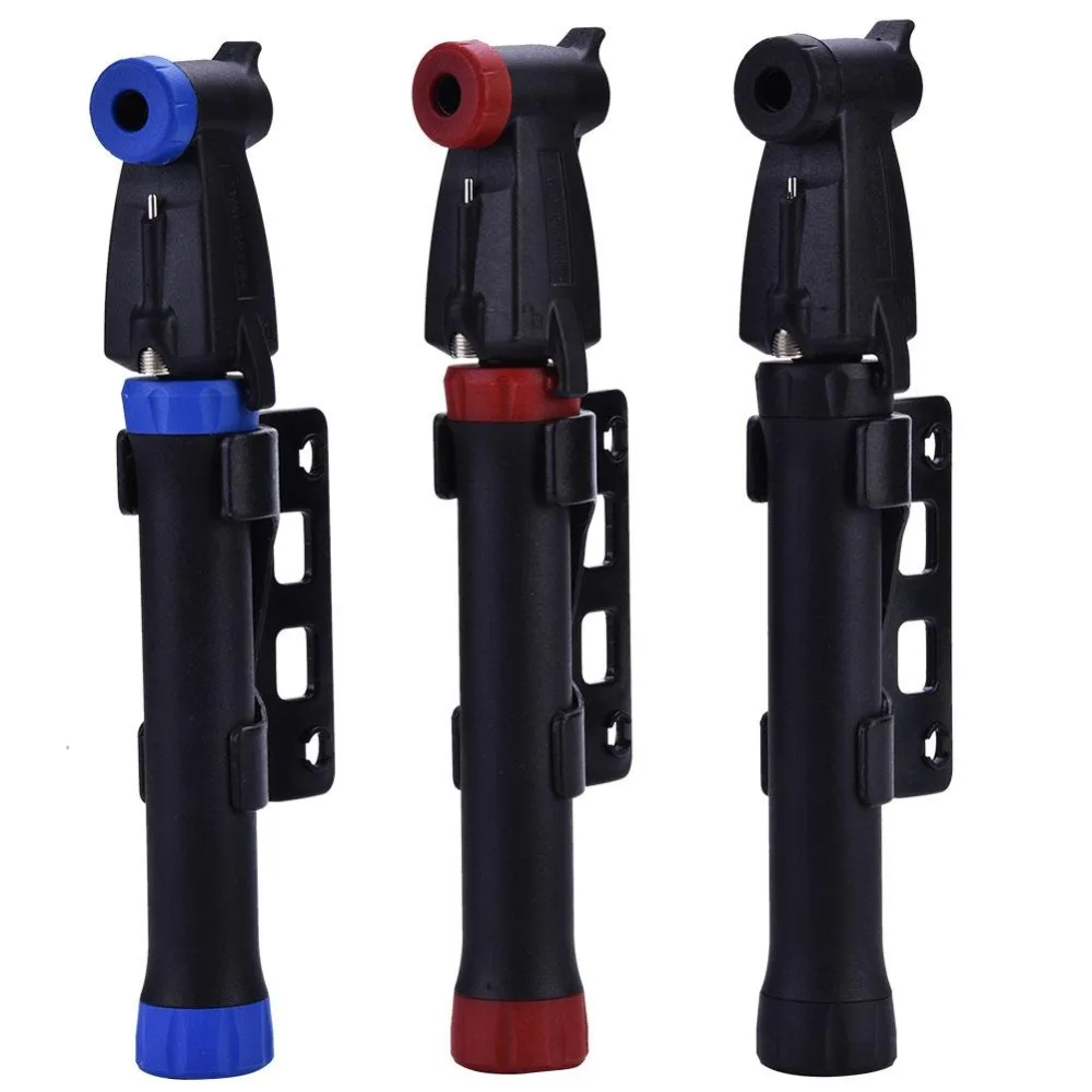 Mini Bike Bicycle Pumps Portable MTB Pump 120PSI Foldable Valve Cycling