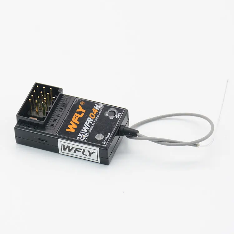 

1PC WFLY X4 Receiver WFR04H 2.4Ghz 4CH Four Channels High Speed Receiving Module for RC Cars/Boats Model Spare Parts
