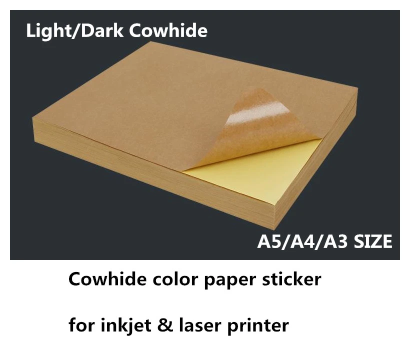 A5 self adhesive labels