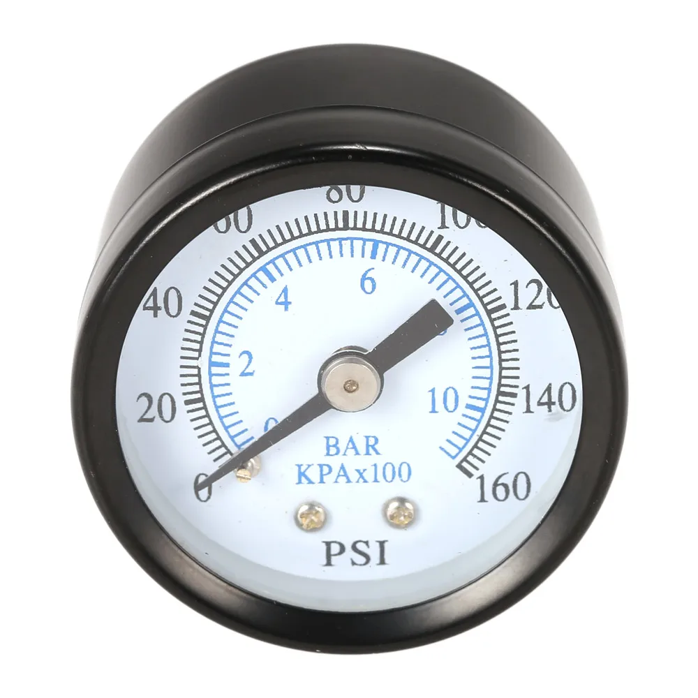 Water Pressure Gauge Hydraulic Pressure Gauge NPT 0-10 Manometer Water for Air 