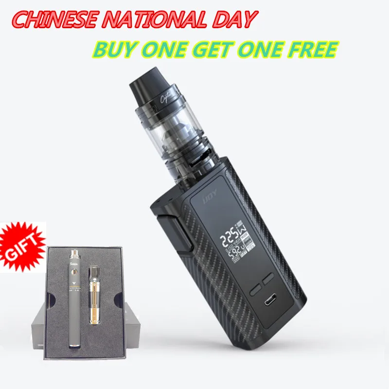 

IJOY Original Captain PD1865 Vapor Kit with Captain S Tank E-cigarette 225W Captain Box Kit with 4ml Atomizer VS Revenger Kit