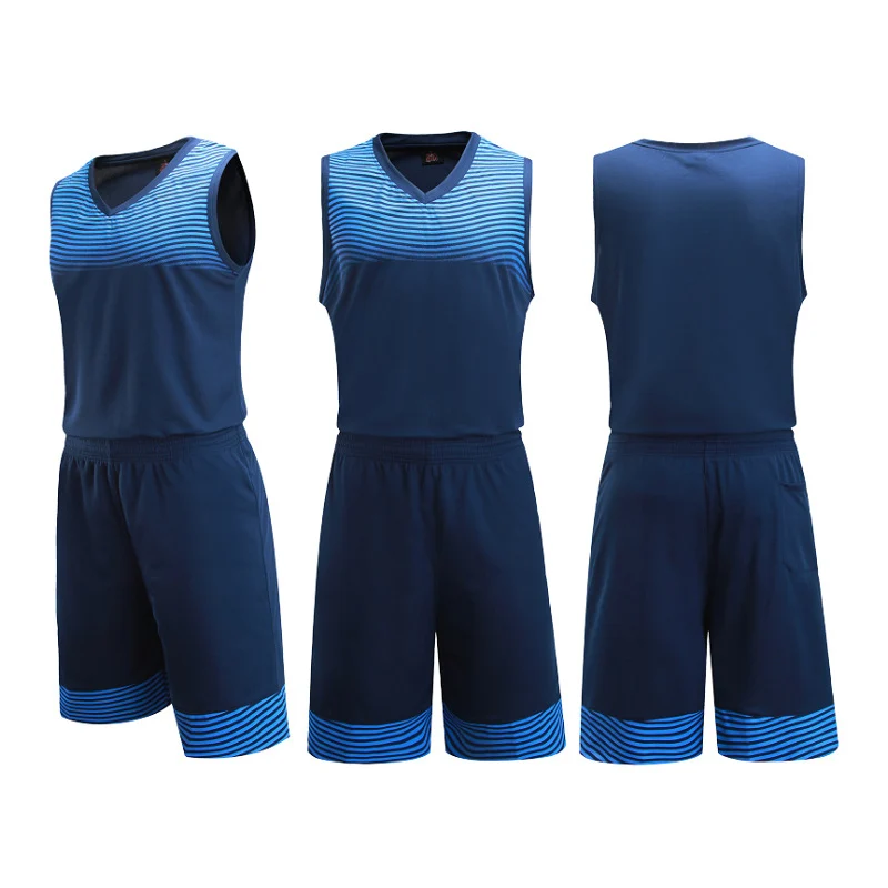 Summmer Sports Basketball Sets Man Basketball Jerseys Sports Suits Male Basketball Shorts Kits