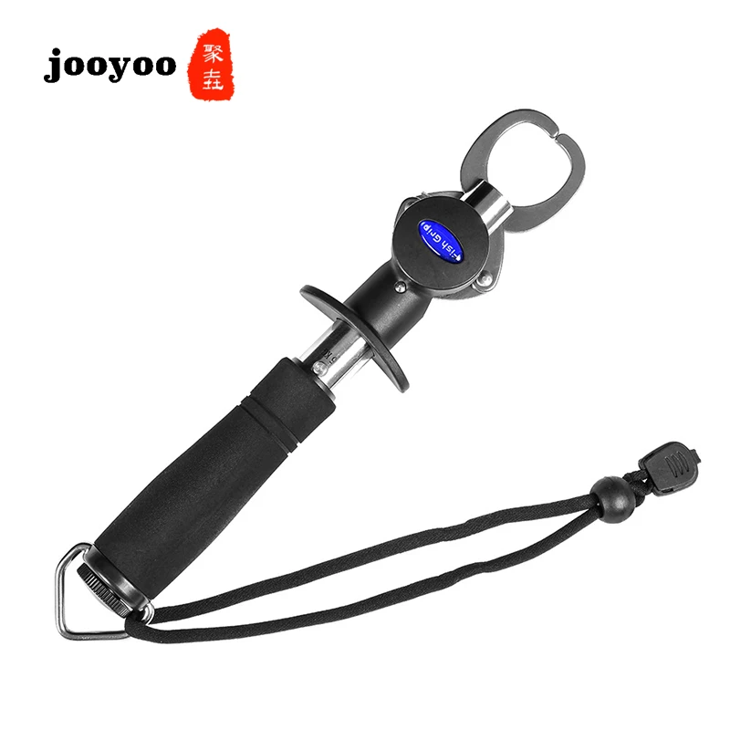 

Portable 15kg Spring Scale Lipper Gripper Grip High Quality Stainless Steel Fish Grip Ruler Trigger Grip Fishing Tackle jooyoo