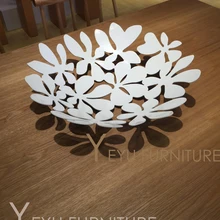 Минималистический современный дизайн Металлическая стальная фруктовая стойка для хранения корзины тарелка чаша современный дом гостиная украшение мебель аксессуар