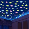 50pcs 3D Stars Glow In The Dark Wall Stickers Luminous Fluorescent Wall Stickers For Kids Baby Room Bedroom Ceiling Home Decor 4