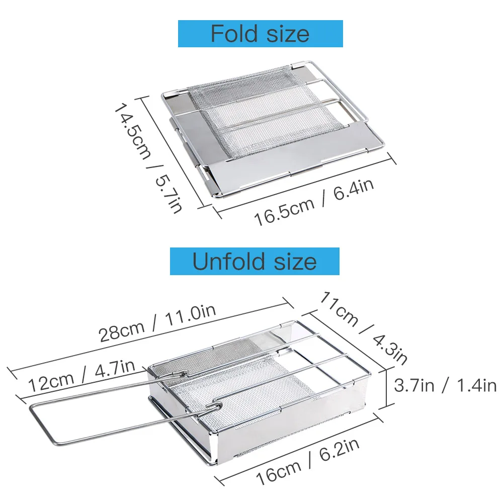 Походная плита из нержавеющей стали, тостер для кемпинга, походов, пикника, хлеба, тостер, походная плита, аксессуары