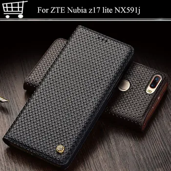

5.5" Mature Series Wallet Flip Leather Case Smart Dormancy Leather Case For ZTE Nubia z17 lite Z 17 lite NX591j NX 591J