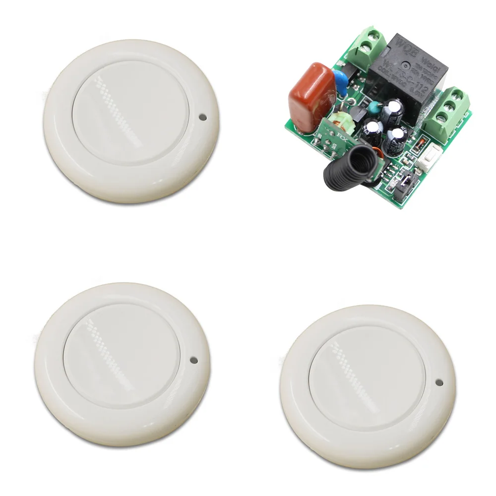 Wireless Remote Switch Wireless Light Switch RF Remote Controller 1CH