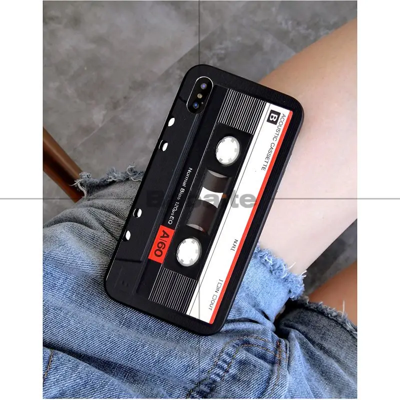 Babaite Retro Camera Cassette Tapes TPU Soft Phone Case Cover for Apple iPhone 8 7 6 6S Plus X XS MAX 5 5S SE XR Mobile Cover