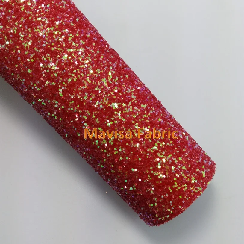 MQ017 30X134 см красный с эффектом блестящей кожи, Блеск Ткань для пошива Луки обувь сумки и обои украшение Вечерние