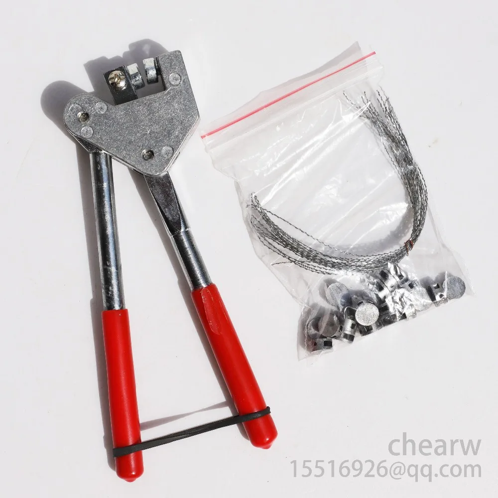 1pcs sealing plier 20pcs leadsealing dia.10 20wire Sealed beans Plier Calipers for Water electronic Meter seals anti-fake