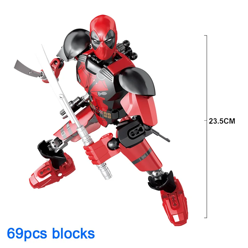 Avenger Super Hero Batman Captain America Superman Thanos Deadpool Thor Ironman Buildable Action Figure Building Block Toy Brick Action Toy Figures Aliexpress - dc01e2450223 how to buy thanos brick battle roblox