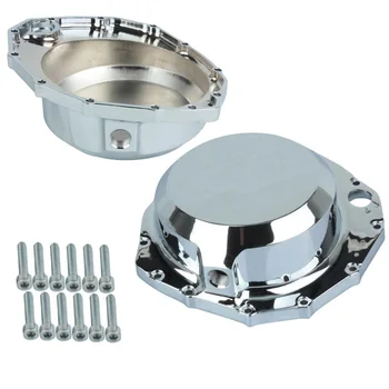

Chrome Right Side Motorcycle Engine Stator Cover For Suzuki Hayabusa GSXR1300 GSX-R1300 GSXR 1300 1999-2012 01 02 03 04 05 06 07