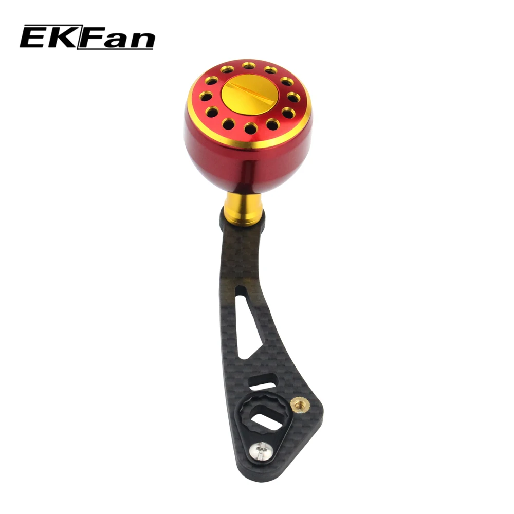 Buy EKFan 7*4mm & 8*5mm Hole Fishing Reel Handle Metal