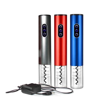 

Original Electric Wine Opener Corkscrew Automatic Wine Bottle Opener Kit Cordless With Foil Cutter And Vacuum Stopper