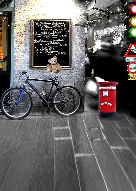 

New Arrival Background Fundo Cycling Mail Blackboard 300Cm*200Cm(About 10Ft*6.5Ft) Width Backgrounds Lk 3748