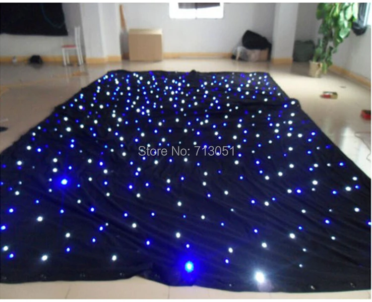 BW led star curtain (3)