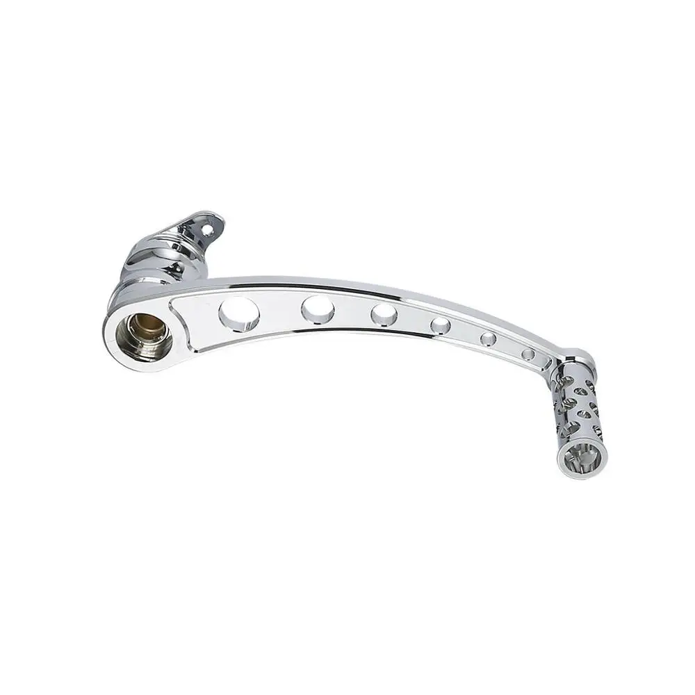 

Motorcycle Chrome Brake Arm Lever w/ Peg Pedal For Harley Touring Road King Street Electra Glide 97-17 Softail FL 87-17