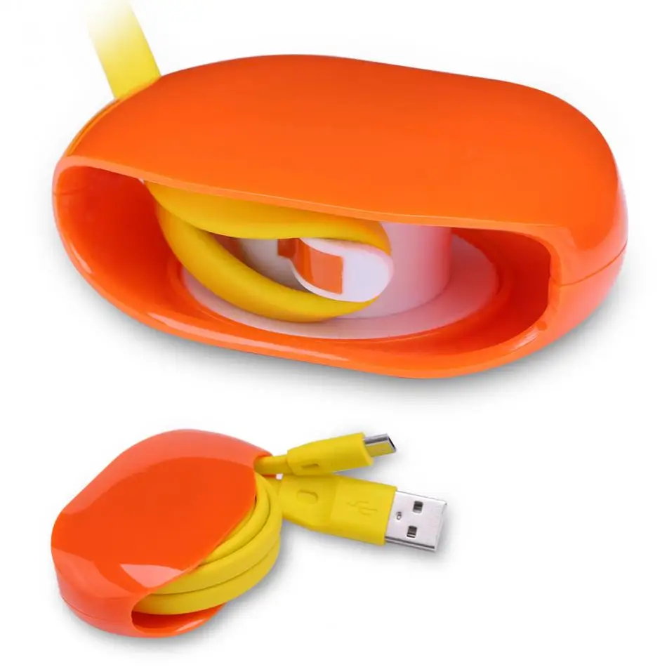 Universal Auto Cable Cord Wire Organizer Bobbin Winder Smart Wrap For