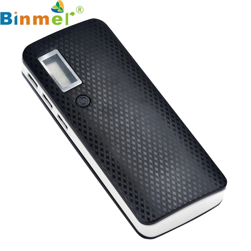 

E5 Mecall Tech 3 USB Ports 5V 2A 5x18650 Power Bank Battery Box Charger For iPhone 6s