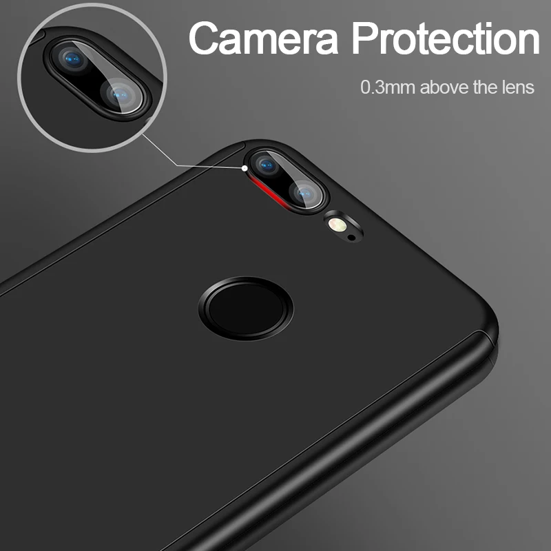 Чехол с полным покрытием 360 градусов для Huawei Y9 2019 Y7 Y6 Prime Pro 2018 Y5 2017 Nova 4 4e 3 3i 3e 2 2S 2i Lite