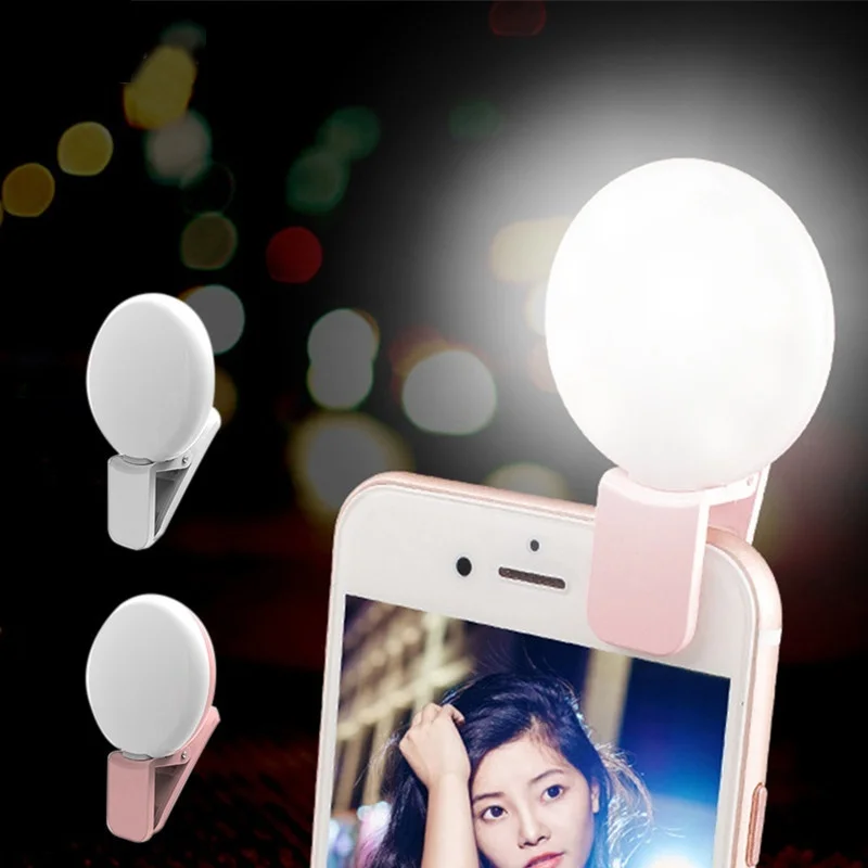 

LED Flash Light Ring Lens Licht For Samsung Galaxy A50 S10 S9 S8 Plus Note 9 8 Photography Selfie Obiektyw Do Telefonu Luz LED