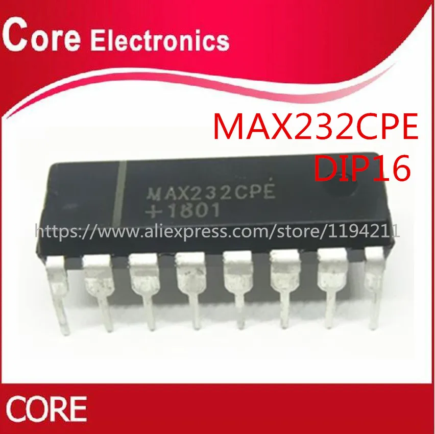 50 шт. MAX232CPE DIP16 RS 232 Original IC|Интегральные схемы| |