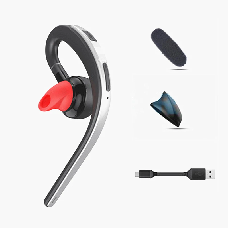 KJIMY Voice Control Wireless Bluetooth Headsets Handsfree Business