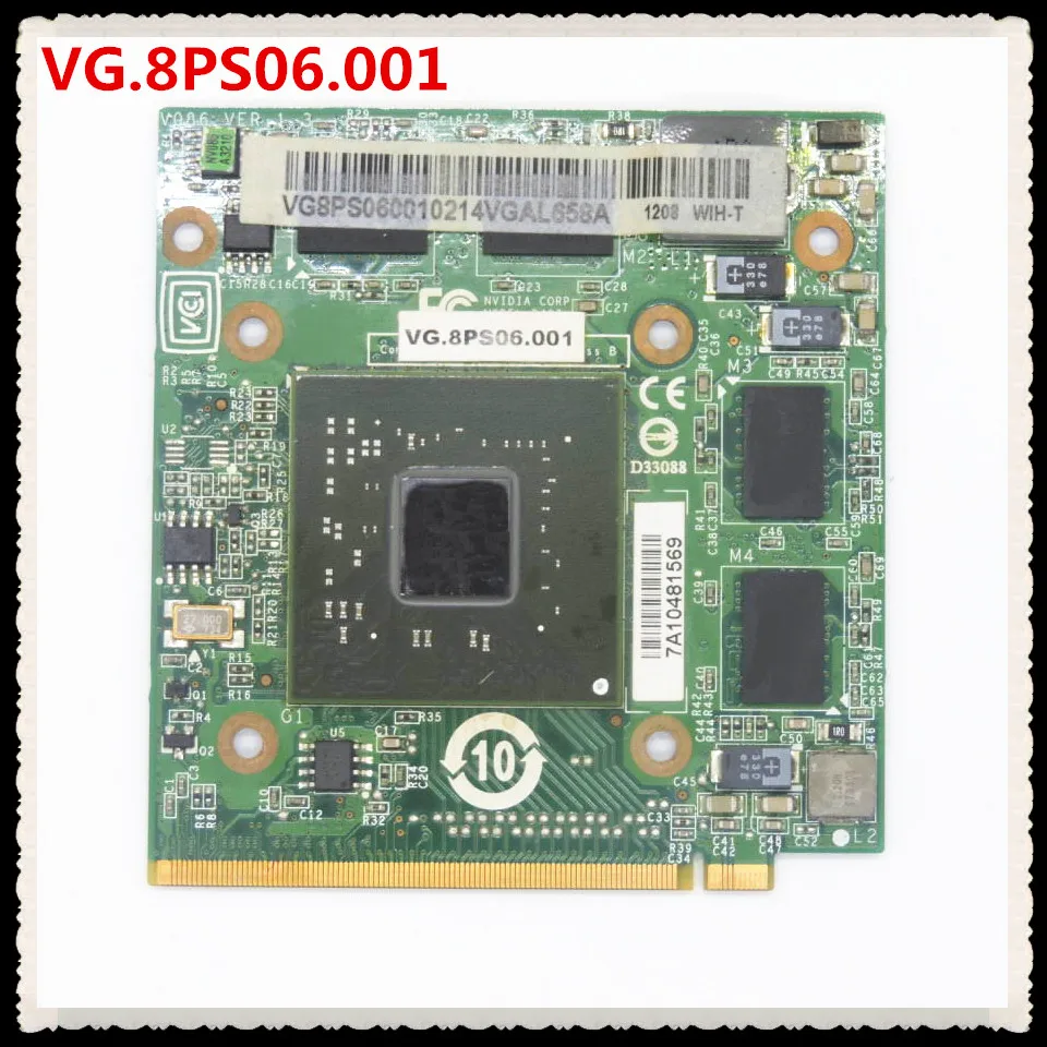 Для Acer Aspire 5920G 5520 5920 VG.8PS06.001 8600 8600M GS G86 770 A2 MXM II DDR2 256MB видеокарта VGA|Зарядные