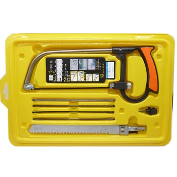 

Fixmee Multi-function Woodworking Hand Hacksaw Set 245mm*100mm Bow Saw Detachable Portable Combination Tools