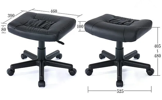 Ergonomic Ottoman Leg Rest For Office Chair With Memory Foam Ergonomic Ottoman Leg Rest For Office Chair With Memory Foam Furniture Stool Footstool Footrest Computer In Chairs From