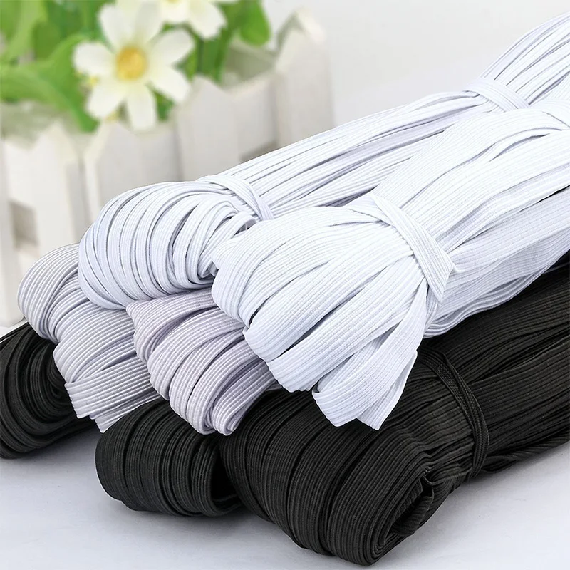 5 метров 3-45 мм широкие мягкие Швейные аксессуары нейлон самая высокая резинка для одежды Плоская Лента тесьма для одежды аксессуары для изготовления
