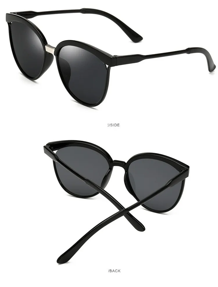 Женские солнцезащитные очки кошачий глаз, брендовые дизайнерские ретро модные женские уличные винтажные очки кошачий глаз, женские очки Oculos UV400, зеркальные