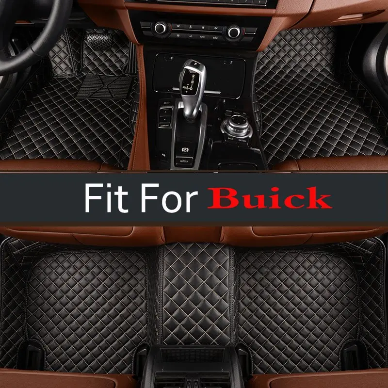 

Red Car Floor Mats For Buick Hideo Regal Lacrosse Ang Cora Envision Gl8 Enclave Right Hand Drive Car Styling Carpet