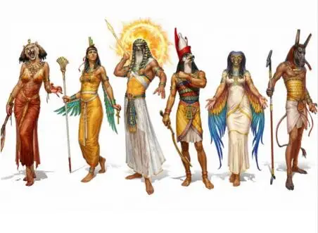 ancient egypt godess religion Art Print Silk Poste Wall 12x18' 24x36' 24x48' | Дом и сад
