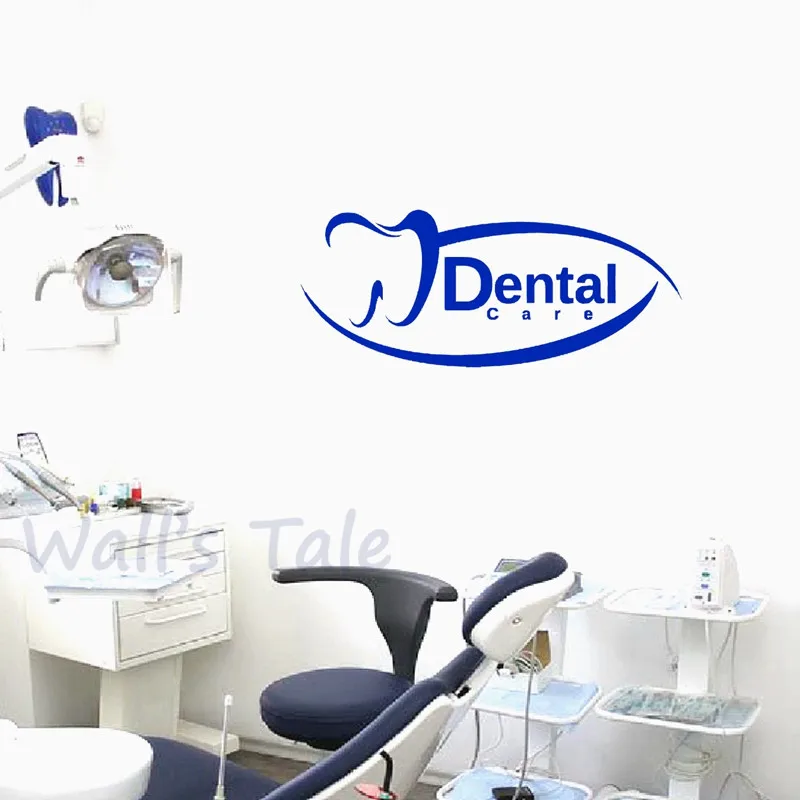 Dental Care Wall Decals  Dentist Clinic Decor