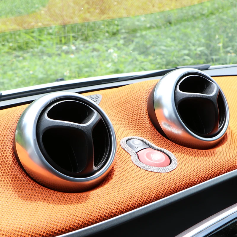 

Car modification accessories car air conditioner vent slit decorative stickers air outlet shell for new smart 453 fortwo forfour