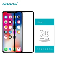 Закаленное стекло Nillkin XD CP + Max для Apple iPhone 8/7 Plus полное клейкое
