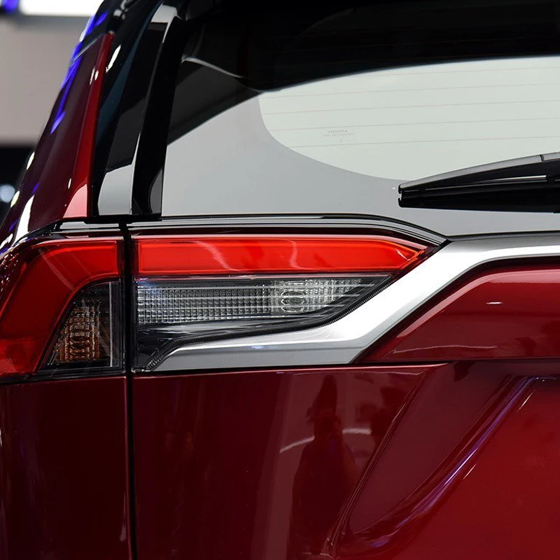 Для Toyota RAV4 RAV 4 2019 2020 ABS хром внешняя задняя дверь багажник крышка отделка