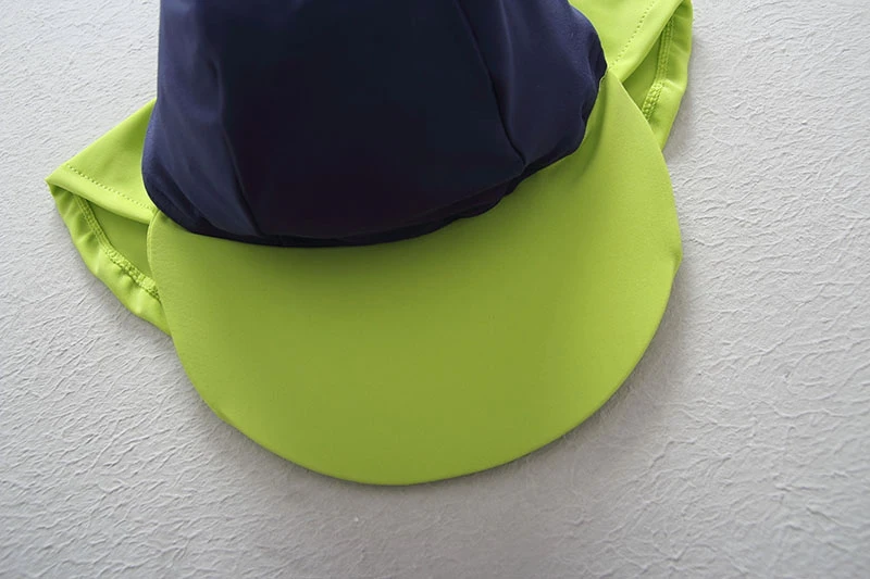 Защитная шапочка для плавания с ушками, детская пляжная Солнцезащитная шляпа с принтом пингвина и ананаса, Детская Солнцезащитная шляпа, шапочка для купания от 1 до 6 лет