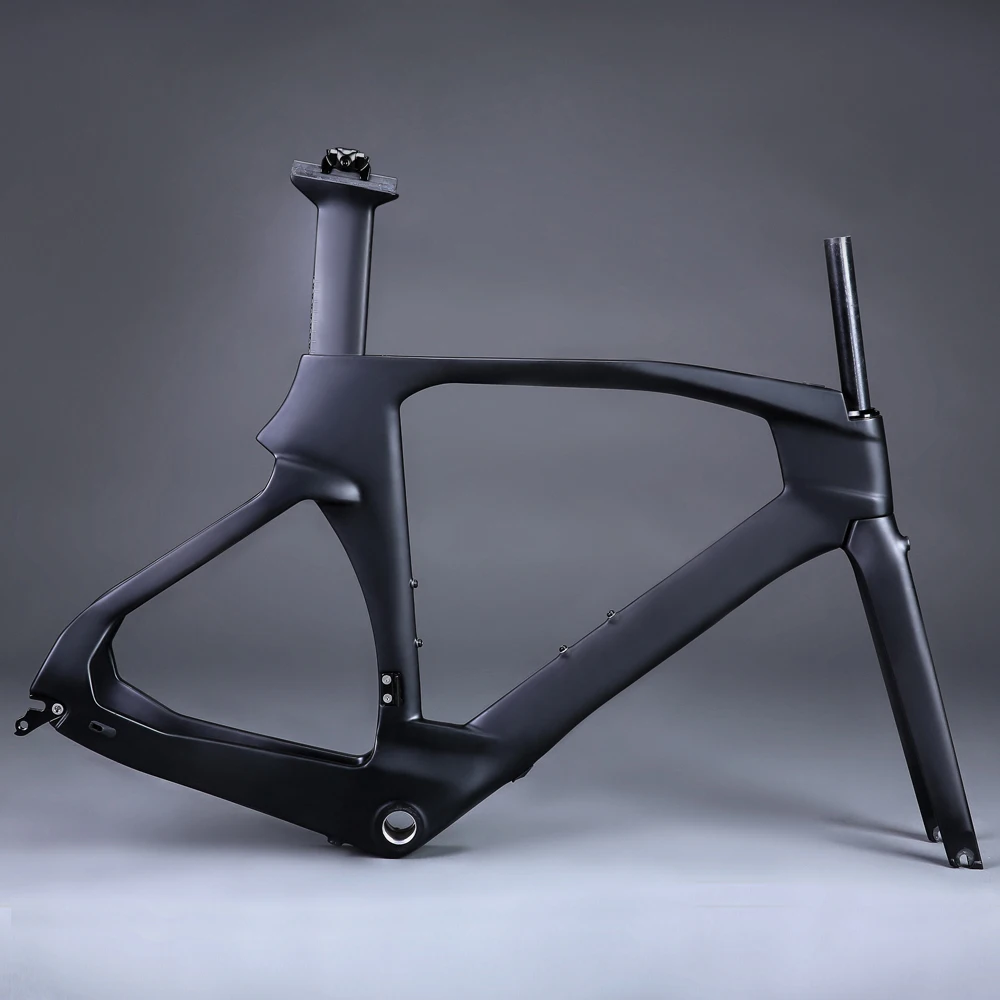 

TT Bicycle Carbon Fiber Frame Time Trial / Triathlon Bike FM018 Frameset 130*9mm UD Matte Or Customized Bicycle Sporting Goods