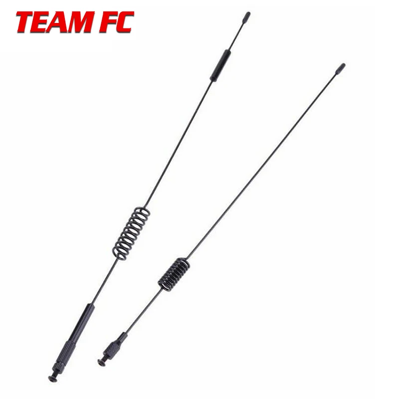 

2pcs Metal Decorative Antenna for 1:10 RC Crawler Axial SCX10 90046 Traxxas TRX-4 TRX4 D90 D110 Tamiya CC01 29cm 19.5cm S58